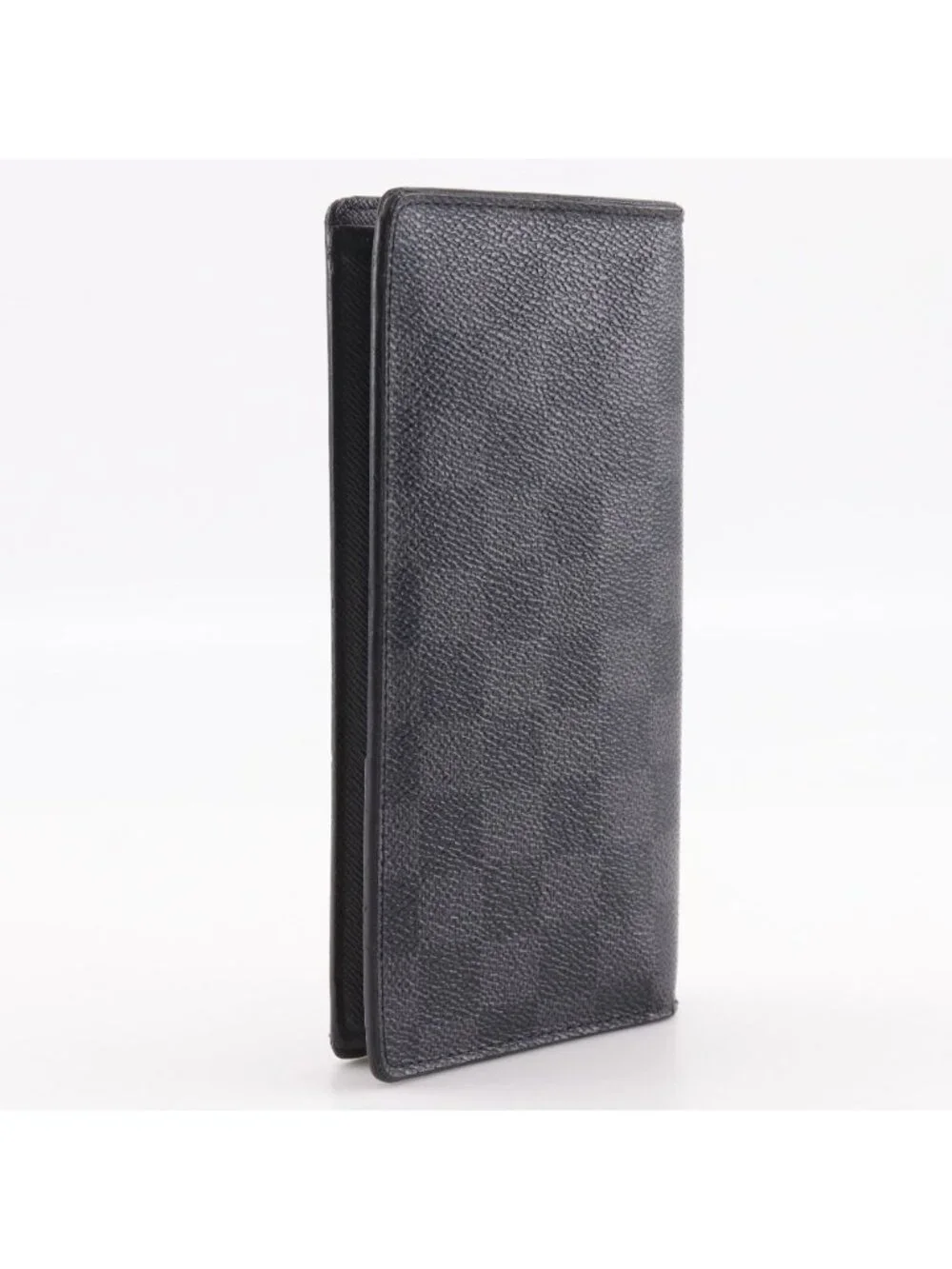 Louis Vuitton Portefeuille Brazza Damier Graphite Canvas Black Wallet